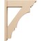 Ekena Millwork 8-in W x 30-in D x 38-in H Balboa Trad Rough Cedar Woodgrain TimberThane Outlooker, Primed Tan OUTUR080X30X38BOA04RCPR - alternate 2